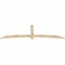 Ekena Millwork Bellingham Rough Sawn Timber Gable Bracket, Douglas Fir, 96"W x 28"H x 2"D x 4"F, 7/12 Pitch GBW096X28X0204BEL00RDF - alternate 3